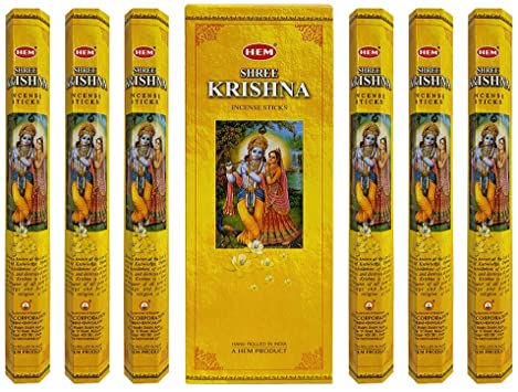 Hem Hexagon Shree Krishna Incense Sticks