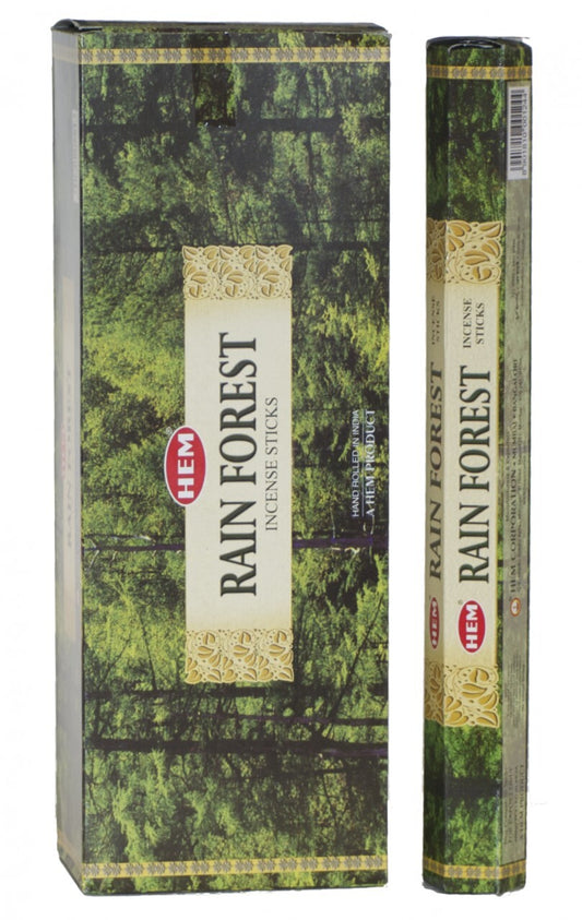 Hem Hexagon Rain Forest Incense Sticks