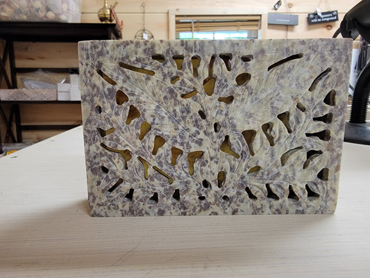 Soapstone Folaite Box 4 x 6 Inch