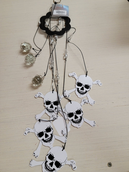 Skull & Crossbones Wind Chime