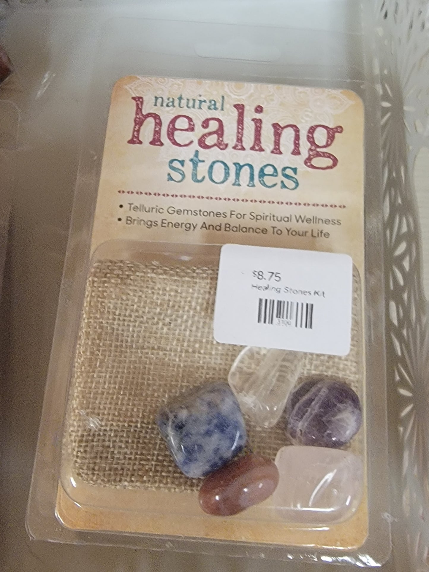 Crystal & Healing Reiki Stones 6 PCS