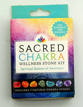 Sacred Chakra Wellness Stone Kit