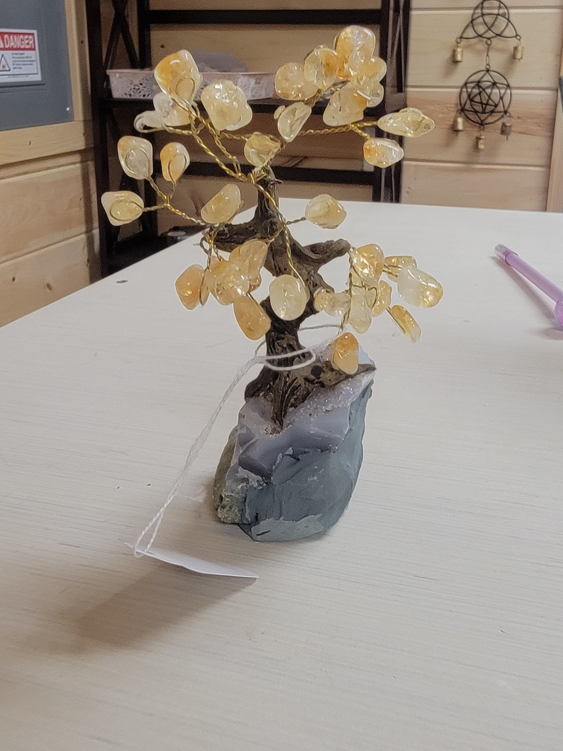 Brazilian Citrine Bonsai Tree