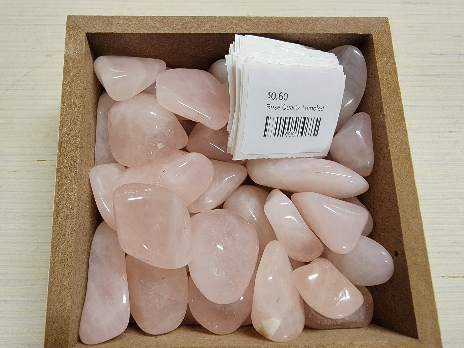 Rose Quartz Tumbled Gemstone