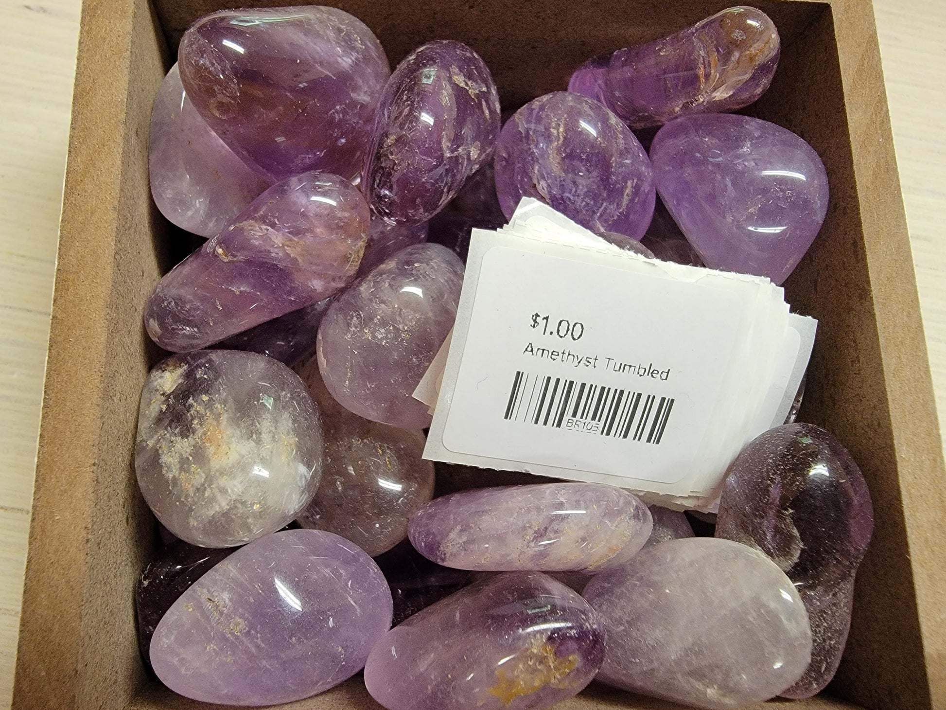 Amethyst Tumbled Gemstones