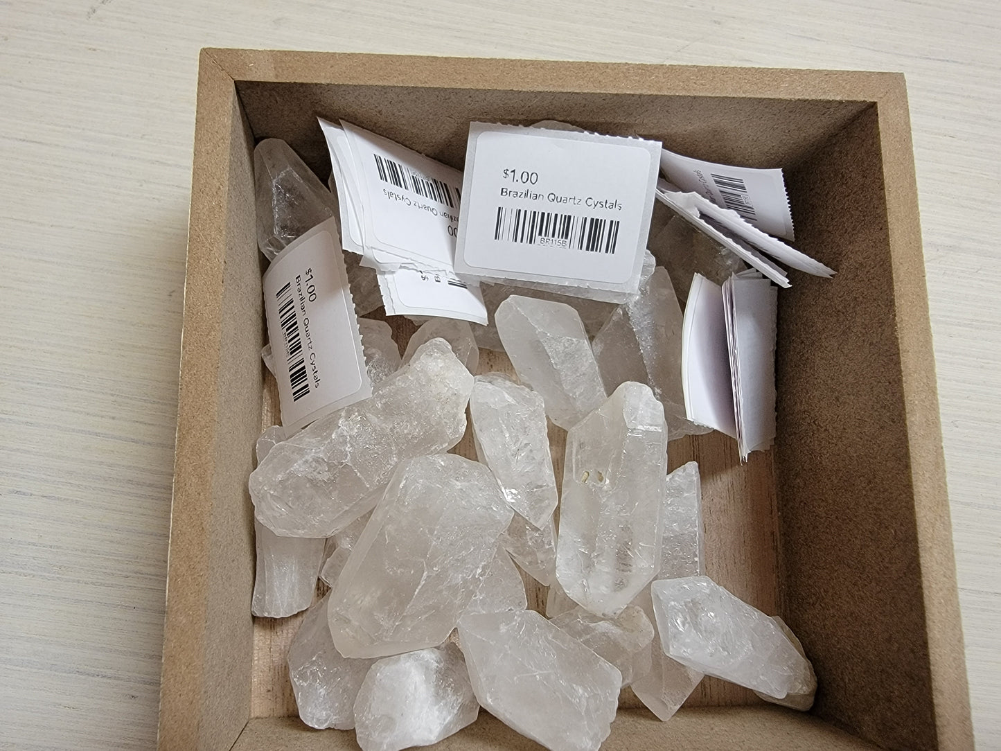 Brazilian Quartz Cystals