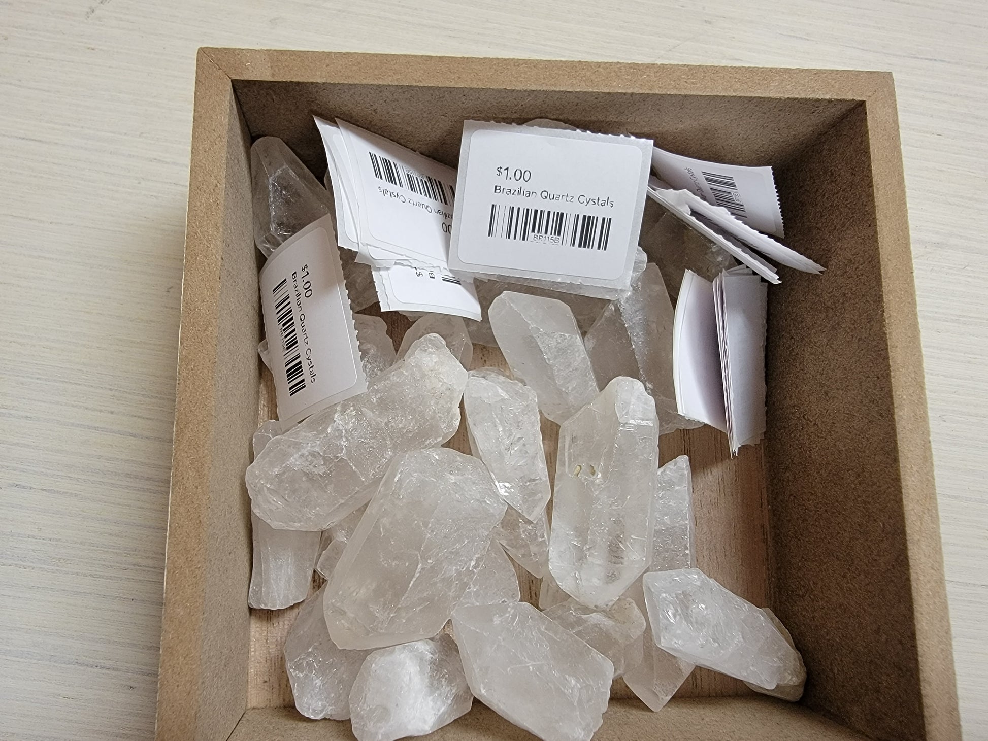 Brazilian Quartz Cystals