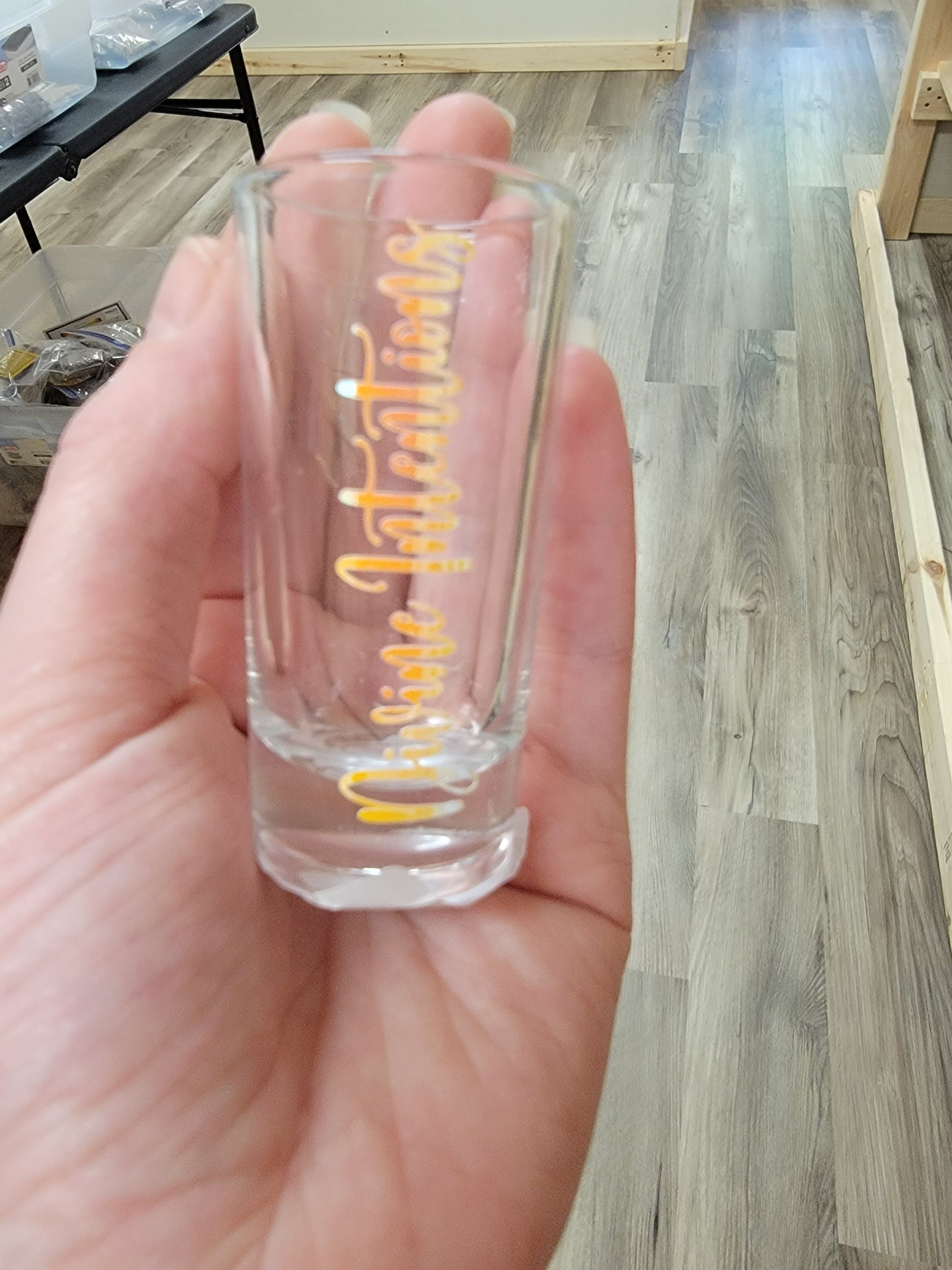 Divine Intentions Shot Glass