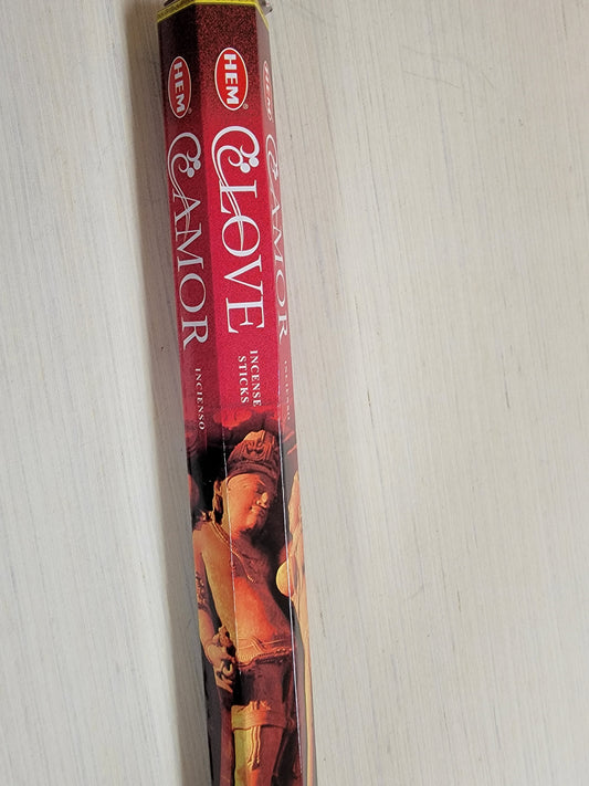 Hem Hexagon Love Incense Sticks