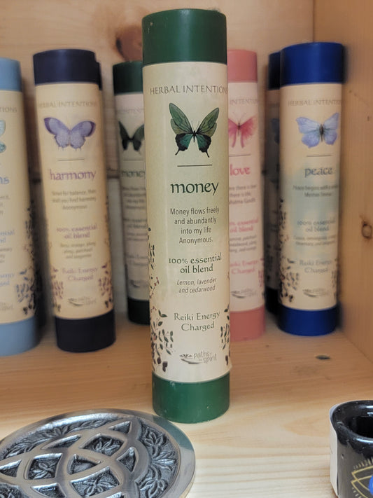 Herbal Intentions Money Candle