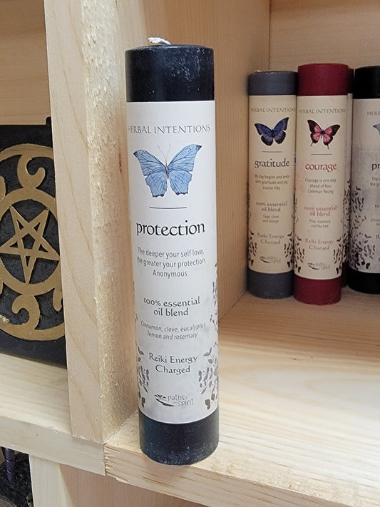 Herbal Intentions Protection Candle