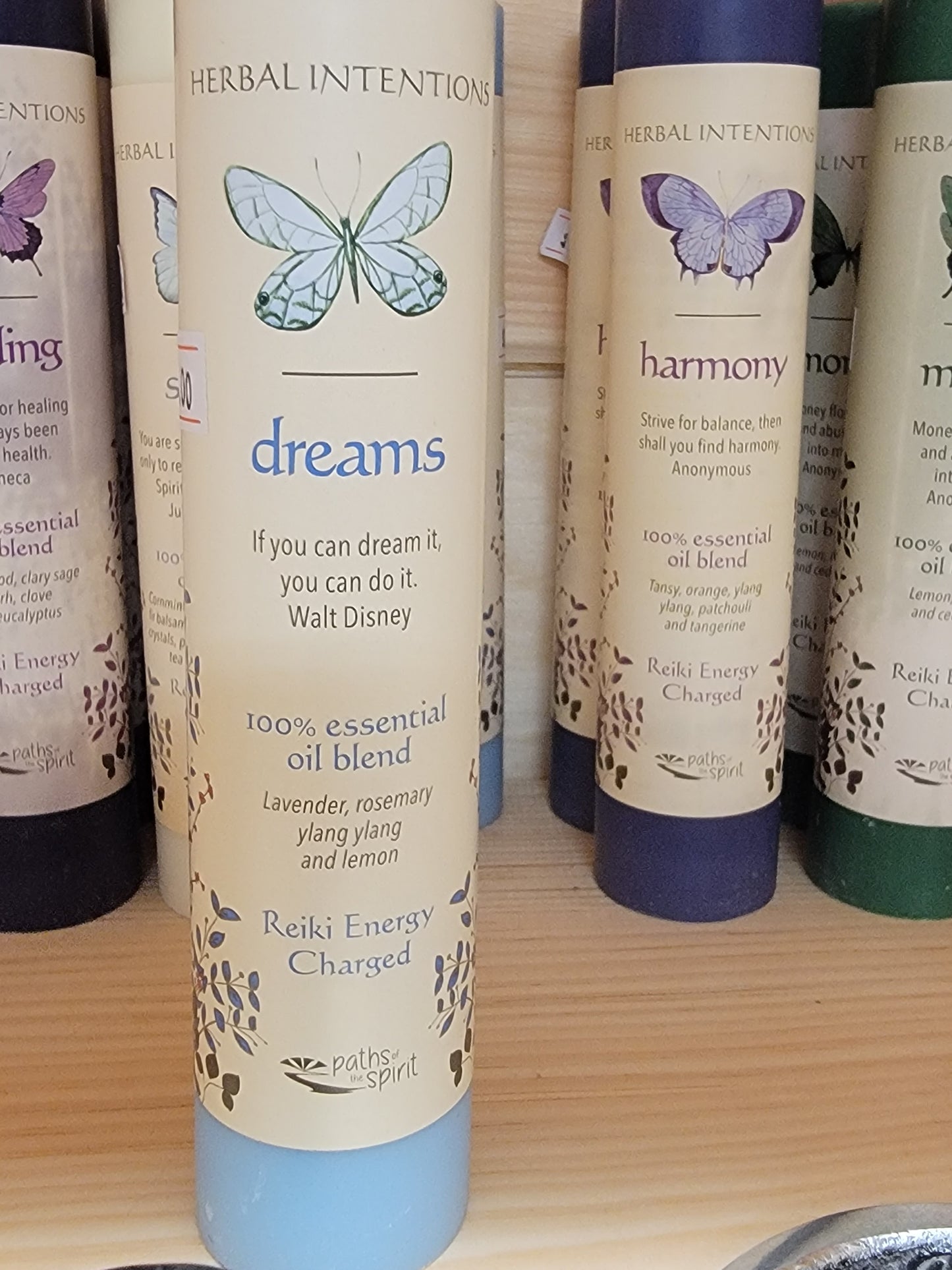 Herbal Intentions Dreams Candle