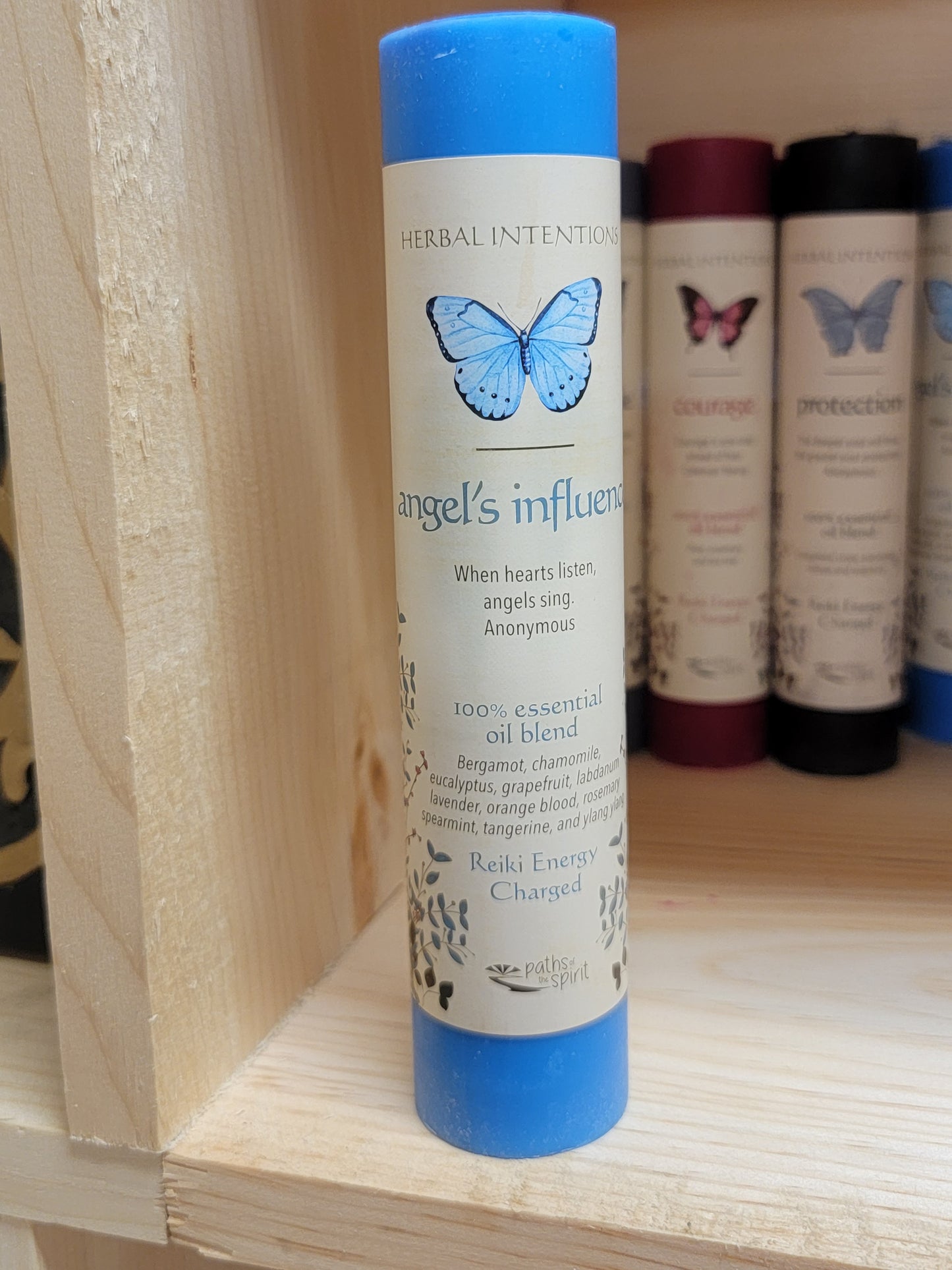 Herbal Intentions Angel's Influence Candle