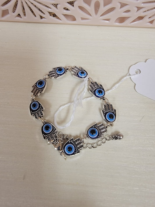 Hamsa Evil Eye Bracelet