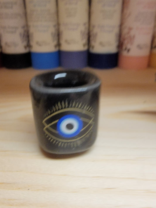 Evil Eye Chime Candle Holder