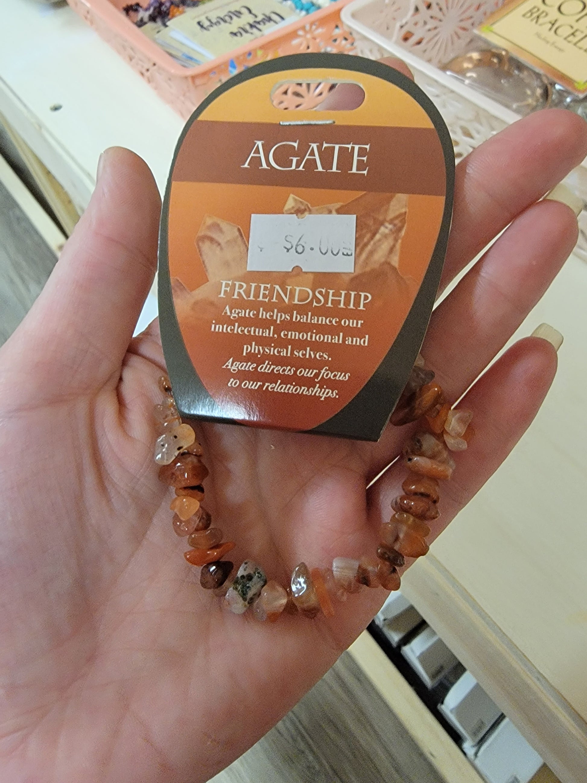 Agate Friendship Bracelet
