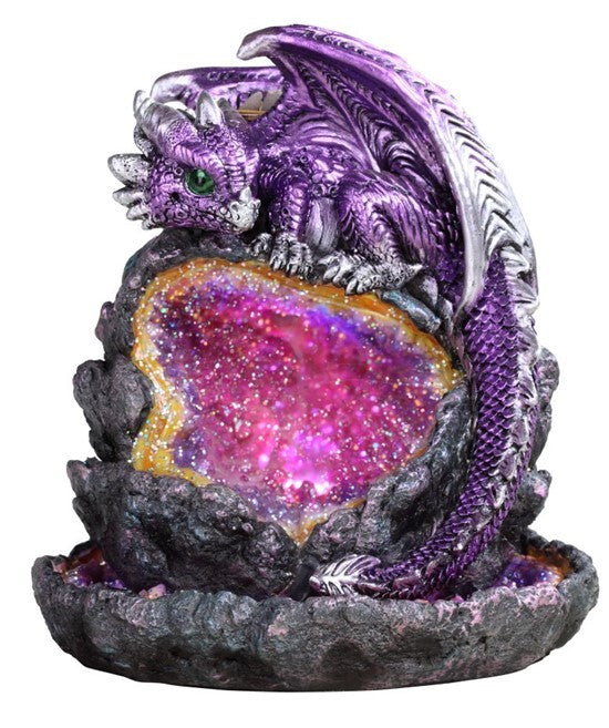 Purple Dragon Backflow LED Incense Burner