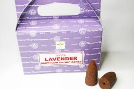 Satya Lavender Backflow Incense Cones