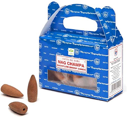 Satya Nag Champa Back Flow Incense Cones