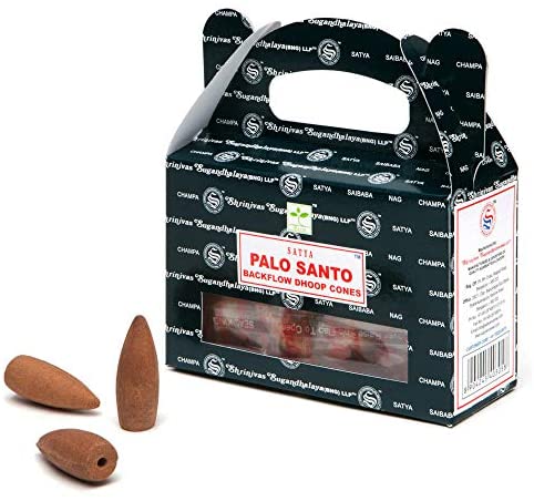 Satya Palo Santo Back Flow Incense Cones